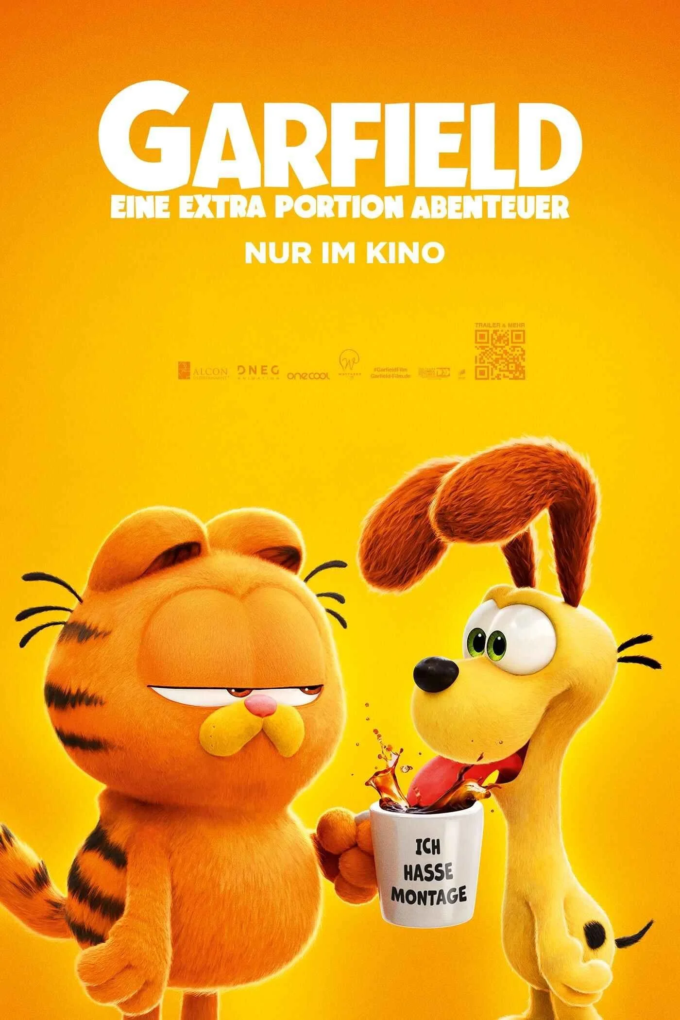 The Garfield Movie (2024) - Stream Animation movies with IPTV EXTREME IPTV service